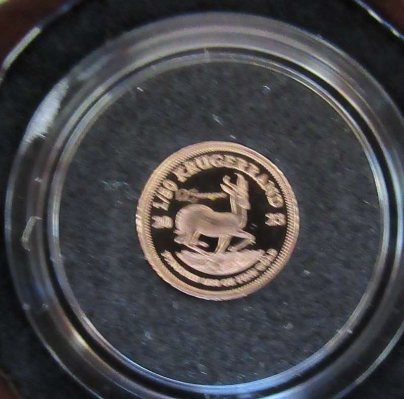 2023 Proof Kruger National Park 125 year Gold Krugerrand 4 Coin Fractional set with 125 year Privy
