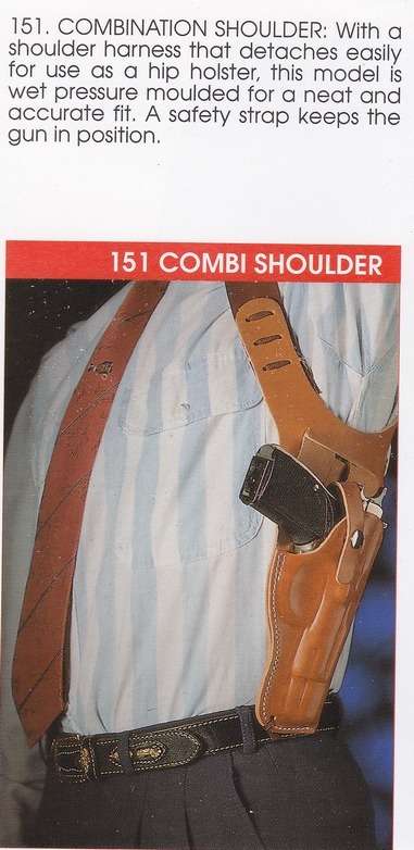 El Paso Combi Shoulder Holster