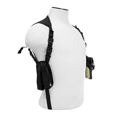 Nc Star  Ambidextrous Shoulder Holster - Black
