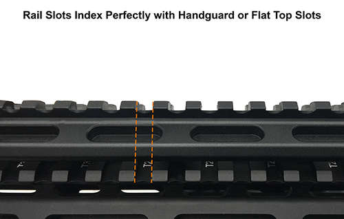 Leapers Inc. UTG Super Slim Picatinny Riser Mount, 0.5" Height, 13 Slots