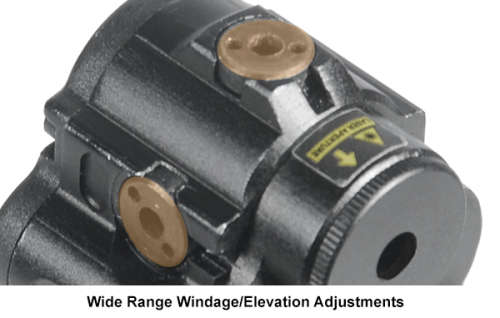 Leapers Inc. UTG Sub-compact Red Laser, Solid/Strobe Mode, Integral Mount