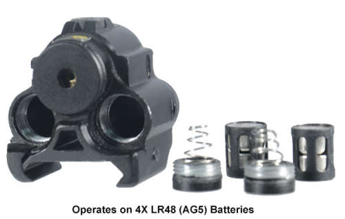 Leapers Inc. UTG Sub-compact Red Laser, Solid/Strobe Mode, Integral Mount