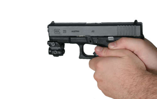 Leapers Inc. UTG Sub-compact Red Laser, Solid/Strobe Mode, Integral Mount
