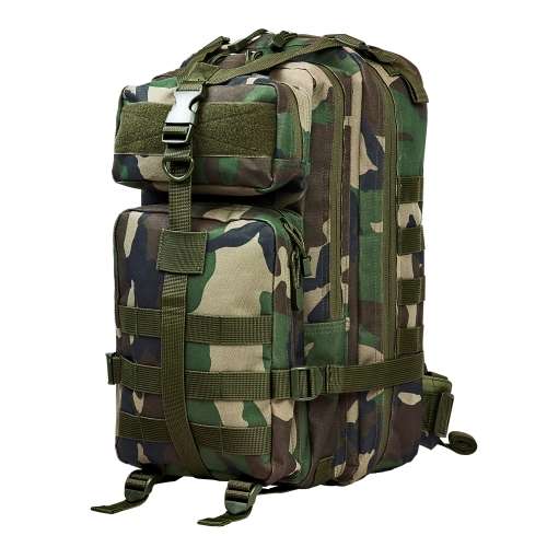 Nc Star Small Backpack - Woodland Camo
