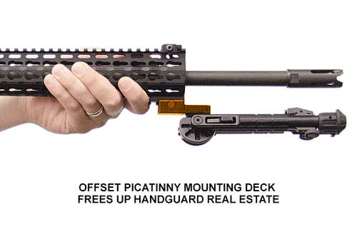 Leapers Inc. UTG Heavy Duty Recon 360 Bipod, Cent Ht: 5.59"-7.0"