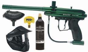 Spyder Victor complete starter kit with box 2000 paint balls