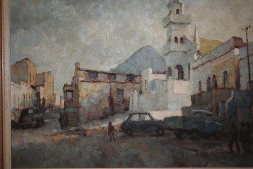 "Bo Kaap" Framed 570 mm x 720 mm Oil by Arthur O' Mant