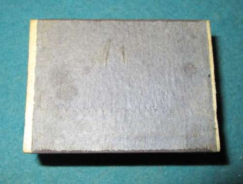 Lion Match Box with matches slightly used