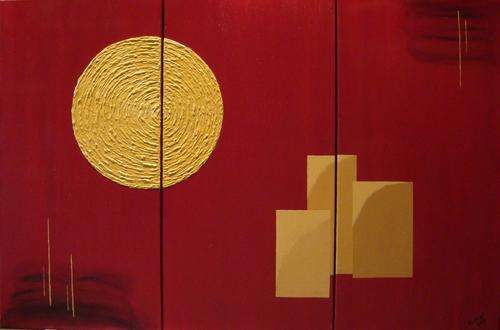 Abstract Acrylic / Mixed Media Painting