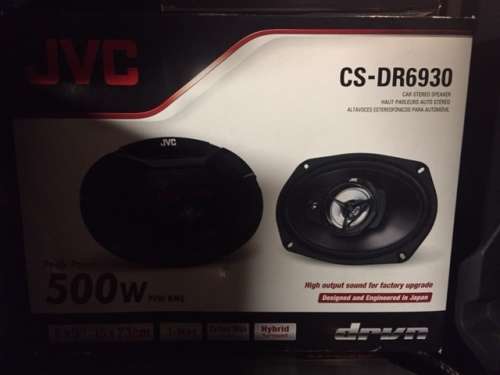 JVC CS-DR6930 6x9 3 Way Speakers - Sealed in Box