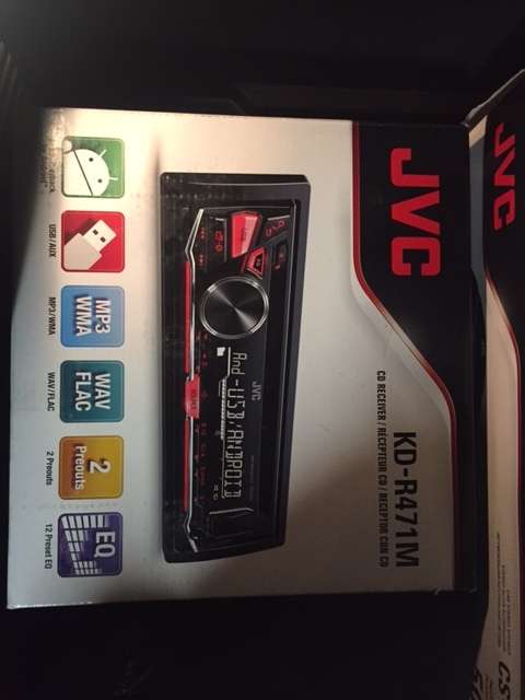 JVC KD-R471M Car Radio USB/Android/MP3/WAV [Sealed in Box]