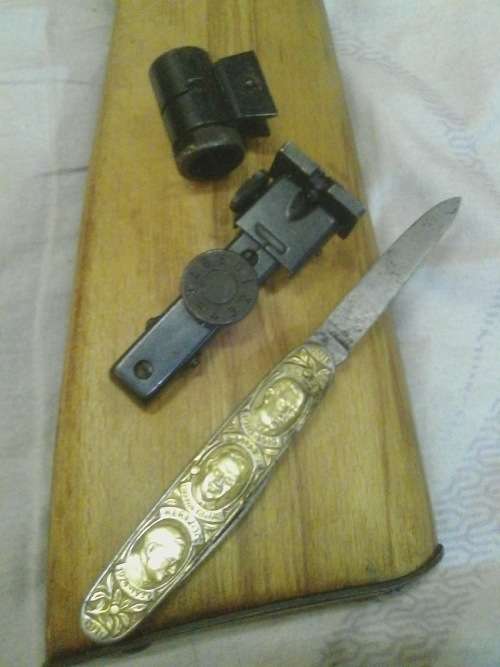 Relum super tornado with bisley deluxe scope,smuts pocket knife+extrasfree postnet