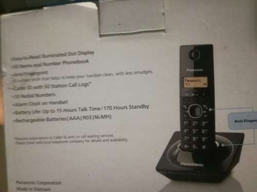 Panasonic kx-tg1711 digital cordless phone