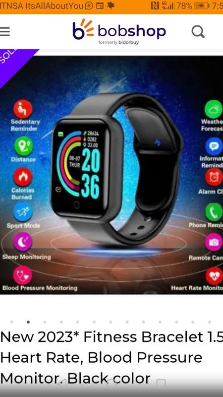 New 2023 fitness bracelet ×4