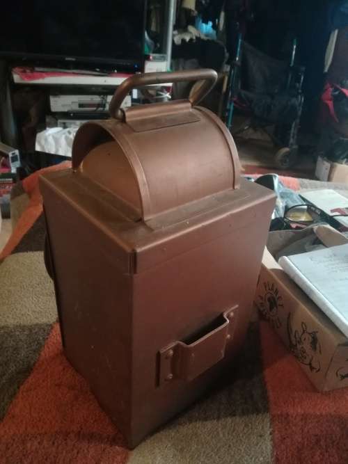 Railway signal lamp vintage