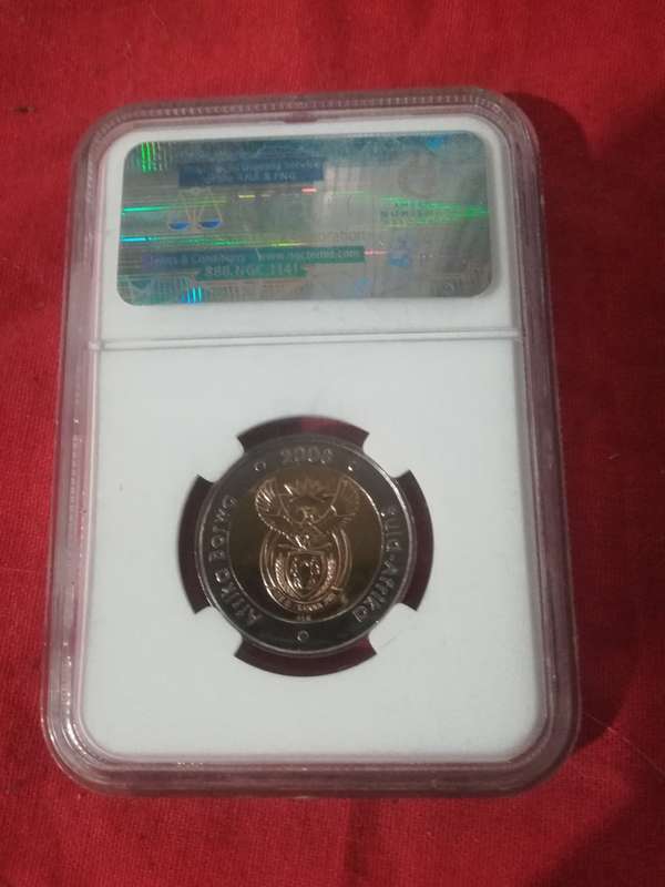 2008 mandela NGC MS67 ×3