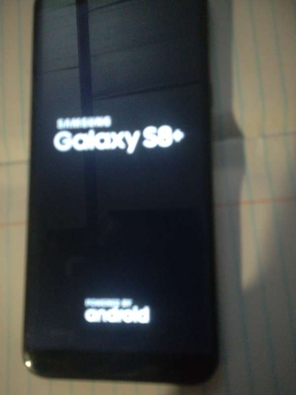 Samsung s8 plus perfect black