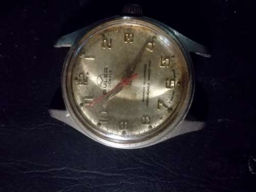 BULER 17 jewels ladie's watch no strap. 'unbreakable mainspring'.