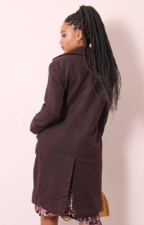Long Melton Jacket