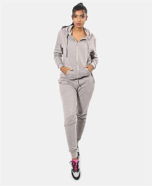 Ladies Tracksuit Beige