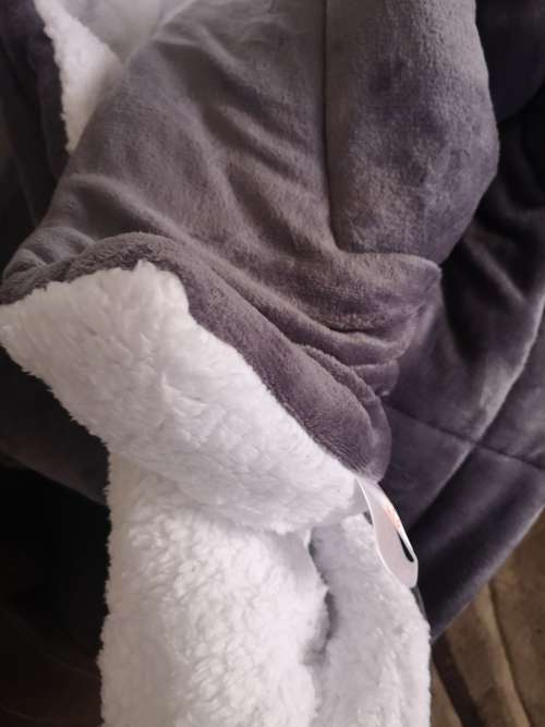 Fleece Comforter Grey