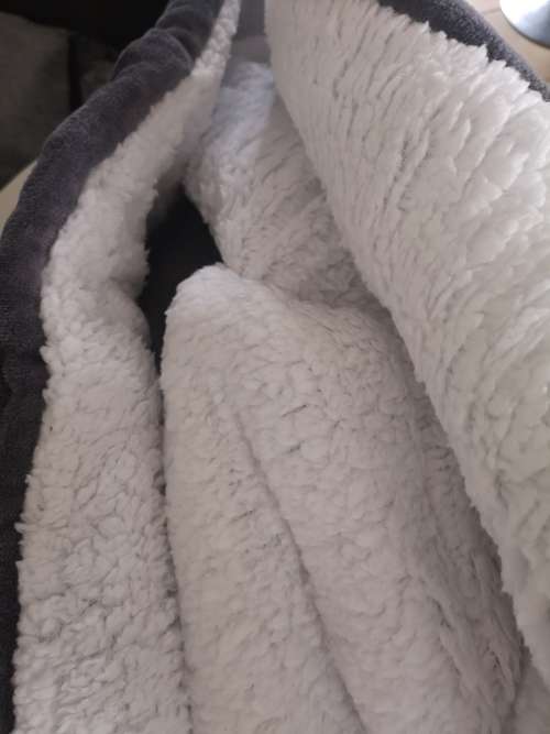 Fleece Comforter Grey