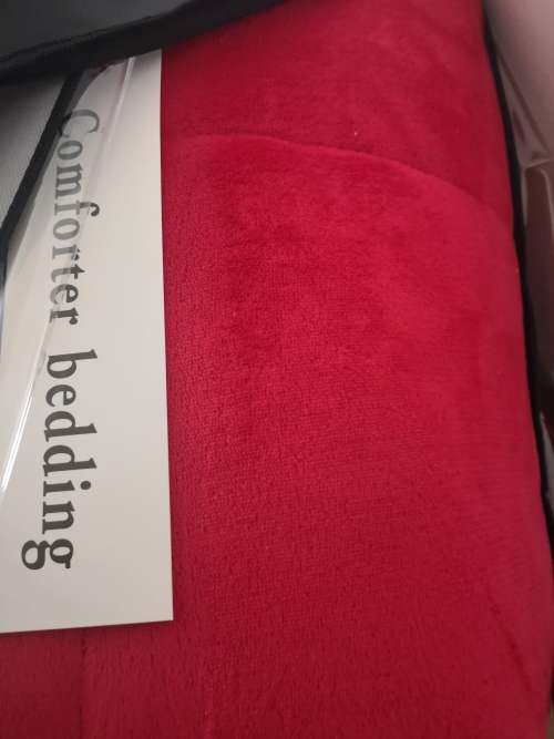 Fleece Comforter Grey