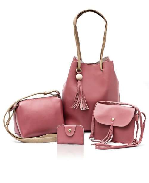 4 PIECE SHOPPER BAG SET