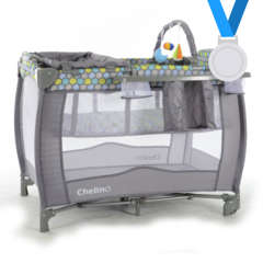 Chelino Baby Camp Cot - Siesta Honeycomb