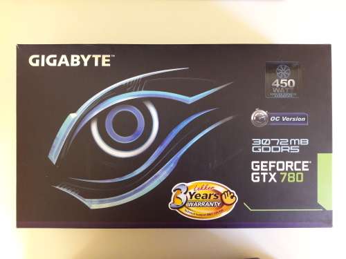 GTX 780, 3GB GIGABYTE WINDFORCE OC EDITION