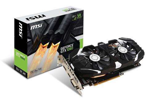 MSI GTX 1060 Gaming Video Card 3GB