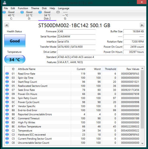 500GB HDD 3.5` 7200RPM SEAGATE