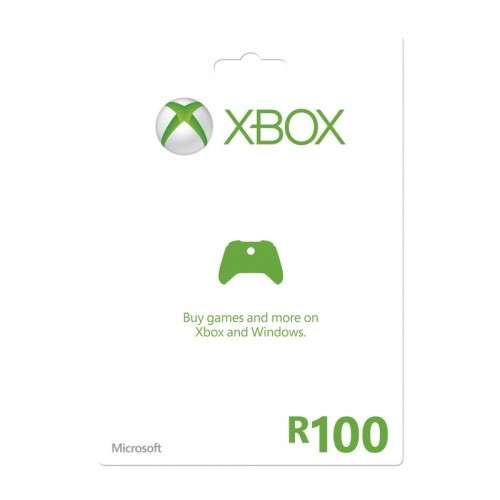 Xbox LIVE Gift Card R100 (Email Delivery)