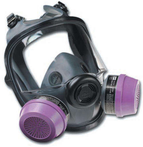 1*North Full Facepiece & 2*Gas/Vapour Cartridges
