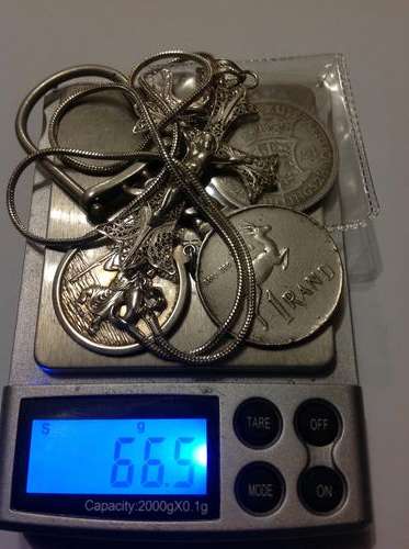Silver lot with hallmark in one auction