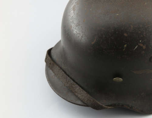 Orginal WW2 M35 "Quist" double decal Luftwaffe Helmet