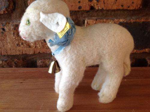 Steiff Lamby straw stuffed