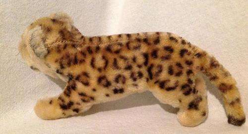 (Steiff) straw stuffed cheetah