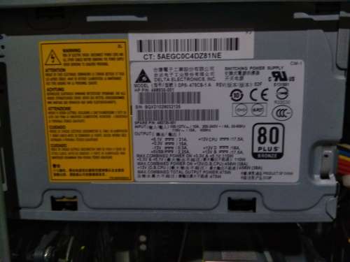 HP Z400 XEON WORKSTATION + GAINWARD 550Ti GPU