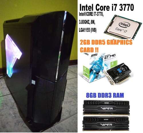 !GAMING INTEL CORE I7 GEN-3 !!