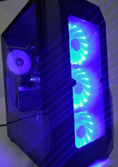 ! HEX-6-CORE i5-8500 INTEL GAMING, GTX 750Ti GPU, 8GB RAM!