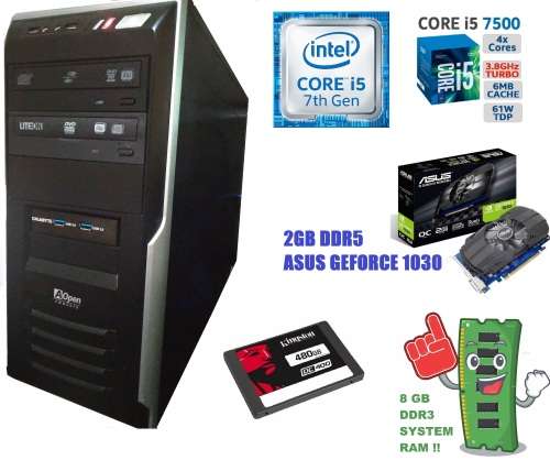!! INTEL GAMING 7th GEN i5-7500 !!