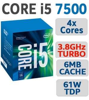 !! INTEL GAMING 7th GEN i5-7500 !!
