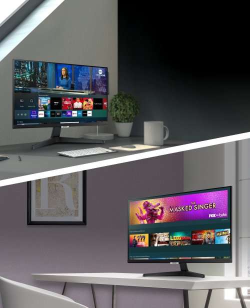 !! SAMSUNG SMART 24`` GAMING (AS NEW) M5 MONITOR !!
