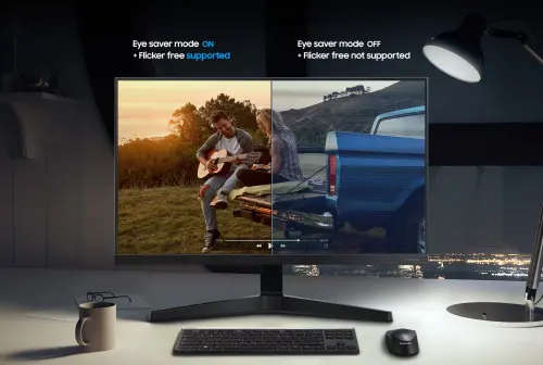 !! MASSIVE SAMSUNG 27`inch (2021-AS NEW) 1080p FHD IPS PANEL T35F MONITOR !!