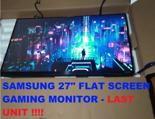 !! SAMSUNG 27`` MASSIVE GAMING MONITOR - LAST UNIT !!