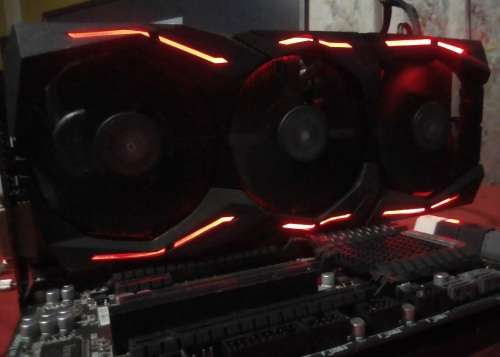 !! R.O.G STRIX-RX580 8GB GAMING GPU !!