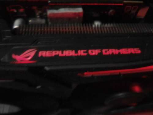 !! R.O.G STRIX-RX580 8GB GAMING GPU !!