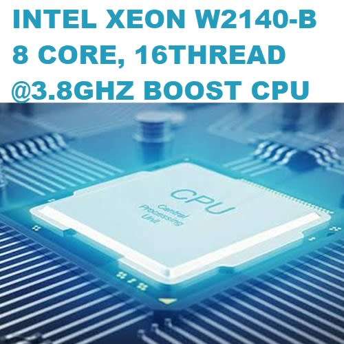 !! INTEL 8-CORE/ 16-THREAD W2140B XEON CPU !!