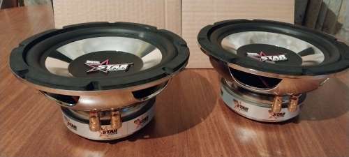 !! 300W DIGITAL STARSOUND - RARE 8-INCH CAR SUBWOOFERS !!